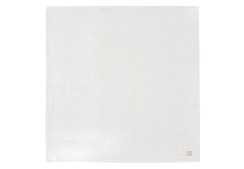 Jollein Swaddle Muslin 115x115cm Twinkling Wild Rose (2pack) - Image 4